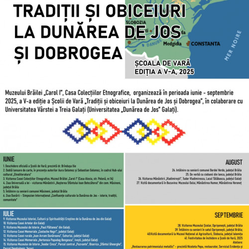 program cultural de vară dedicat seniorilor și comunității la brăila