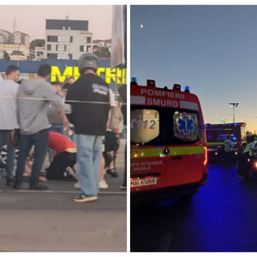 accident pe DN1 E60 în Floresti, Cluj: o fetiță de 12 ani rănită după ce a fost acroșată de un șofer