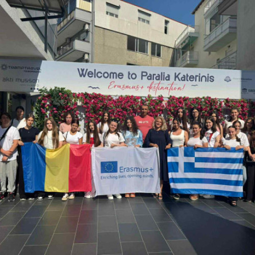 echipe de elevi și profesori români au participat la un proiect european în Grecia