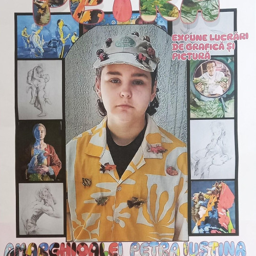 expozitie de arta plastica la muzeul judetean botosani cu lucrari ale petrei iustina amarghioalei