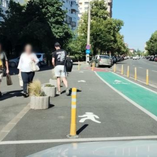 instalarea stalpișorilor de protecție în spatele pieței mărăști din cluj-napoca, o soluție pentru problemele parcărilor ilegale