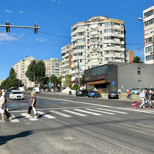 Sistem nou de semaforizare pe strada Soveja pentru siguranța pietonilor