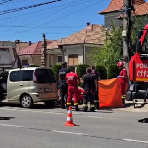 accident tragic în Savadisla: un bărbat de 69 de ani a decedat după coliziunea cu un autocamion