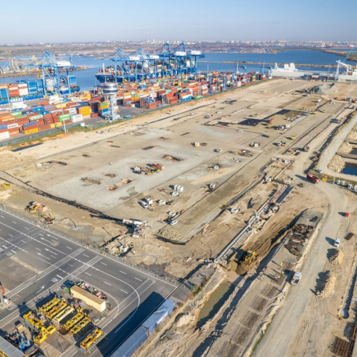 Noul scanner drive-through va spori semnificativ capacitatea portului Constanța