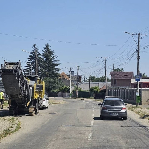 restricții temporare de circulație în Târgoviște din cauza lucrărilor de modernizare a drumurilor