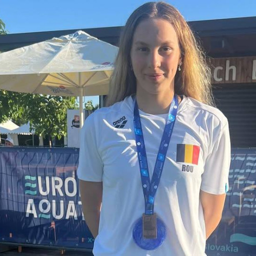 Daria Silisteanu aduce prima medalie pentru România la Campionatele Europene de înot de la Samorin