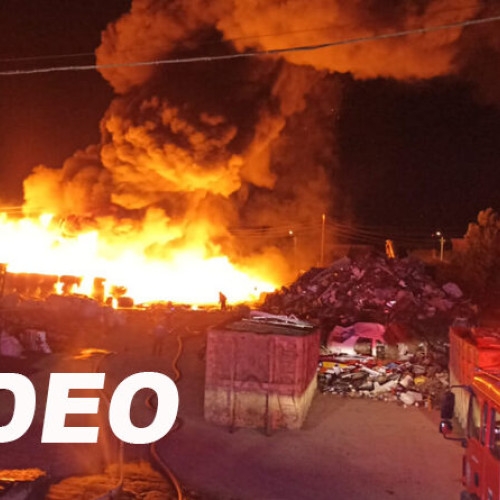 Incendiu la depozitul MSD din Simileasca