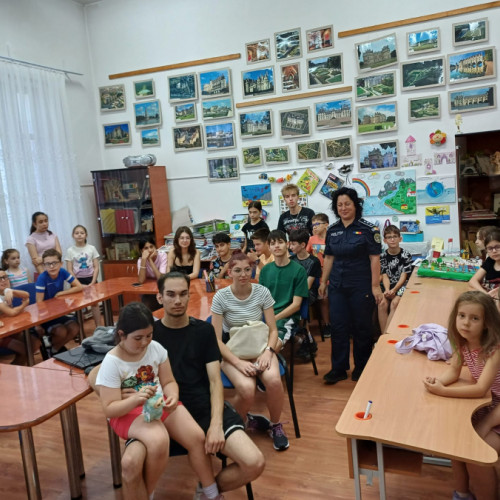 activitate educativă în galati pentru copii despre siguranța personală