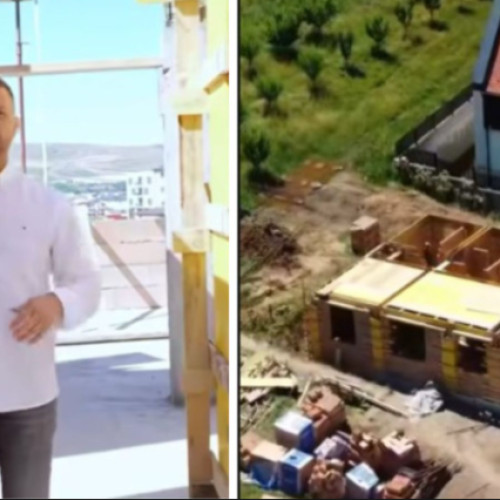 Primarul comunei Florești inspectează proiectul unui centru pentru seniori