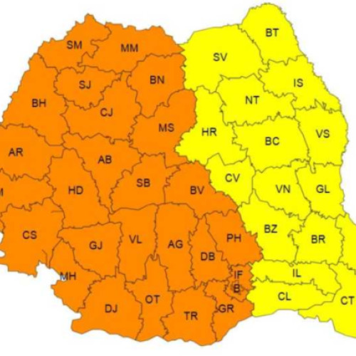 Avertizare de caniculă și disconfort termic accentuat emisă de ANM pentru România