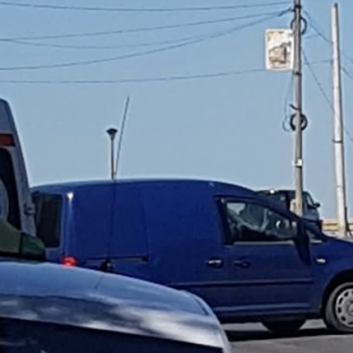 Accident rutier pe Podul Dambul Rotund din Cluj-Napoca