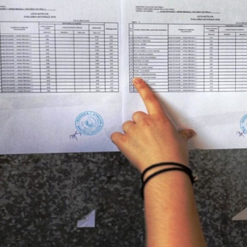 Un singur elev a obținut nota maximă la Evaluarea Națională în Vrancea