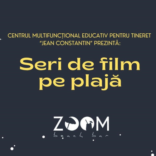 proiecții de filme noi pe plaja zoom beach din constanța