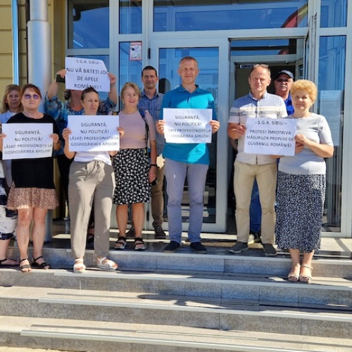 Proteste și nemulțumiri în Sibiu față de măsurile de austeritate ale guvernului