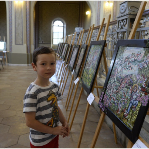 expositie de arta naivă la sinagoga neologa sion din oradea