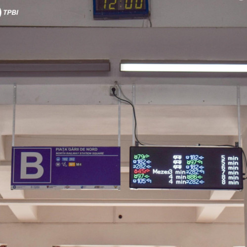 Sistemat de informare al Gara de Nord București, repus în funcțiune după o defecțiune