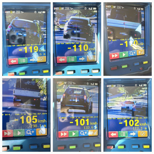 Amenzi și suspendări pentru șoferi care au depășit viteza legală în Flamanzi