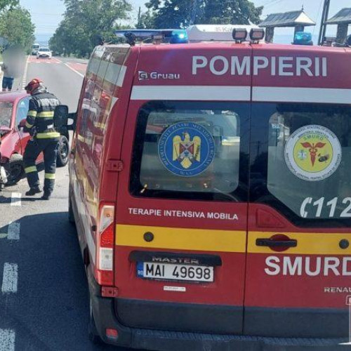fată rănită grav într-un accident rutier pe E 58 în zona Zaicesti