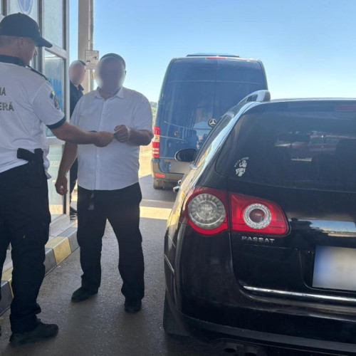 Mașină furată din Italia, descoperită la Botoșani