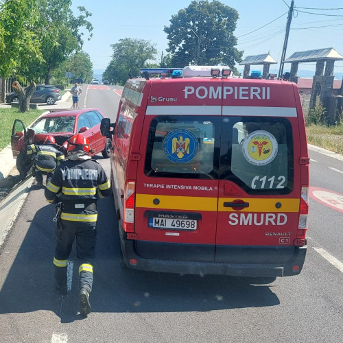 accident rutier pe E 58 în zona Zaicești