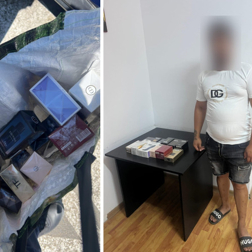 bărbat reținut în Mangalia pentru vânzarea de parfumuri contrafăcute