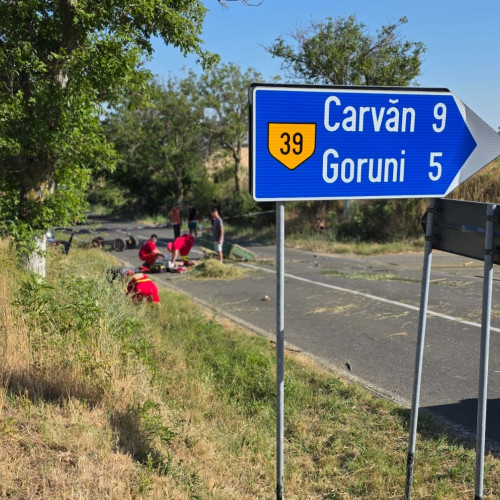 Accident grav pe drumul național din județul Constanța