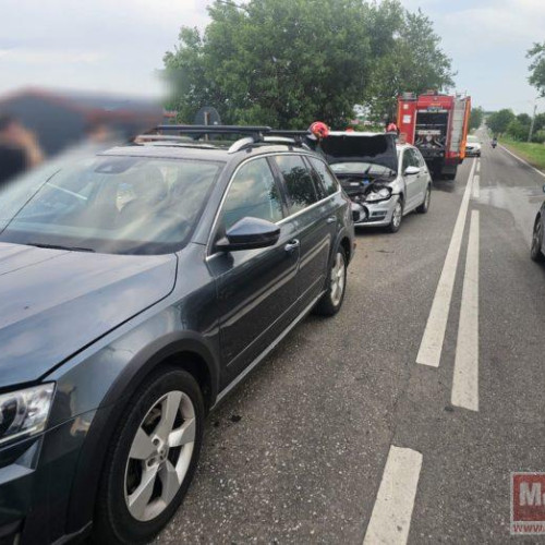 accident rutier pe DN 29 B în Saucevita