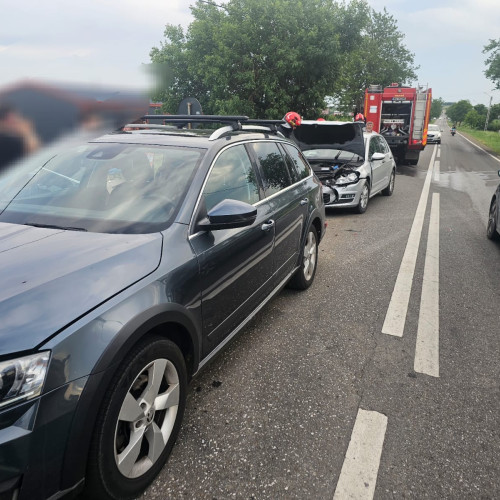 accident rutier pe DN 29 B în Saucenita