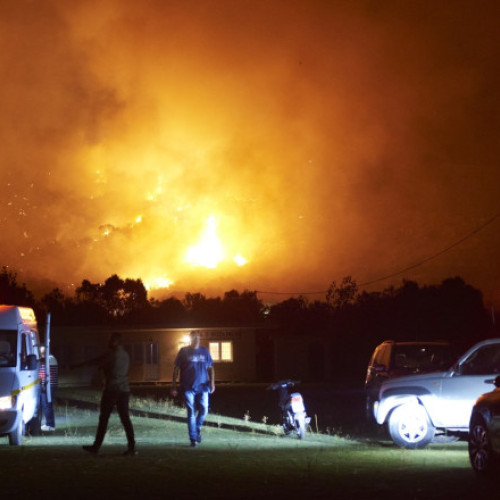 Incendiul de pe insula Evia, Grecia, provoacă pagube semnificative
