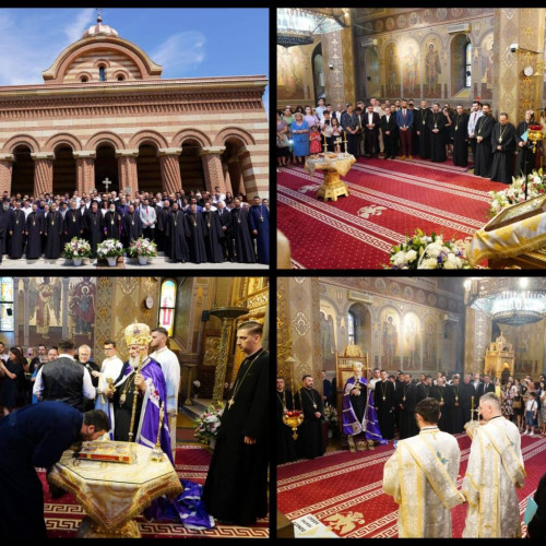 Targoviste: Absolvenții Facultății de Teologie și Științele Educației au depus jurământul de credință la Catedrala din oraș