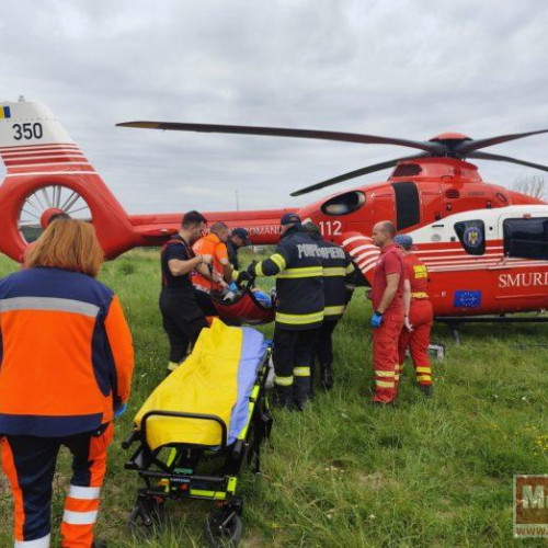 Tânăr de 14 ani, transferat de urgență la Iași după un incident cu electrocutare în localitatea Catamăraști-Deal