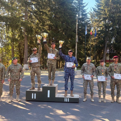 Echipajul Fortelor Navale române a câștigat medalii la o competiție importantă din ministerul apărării