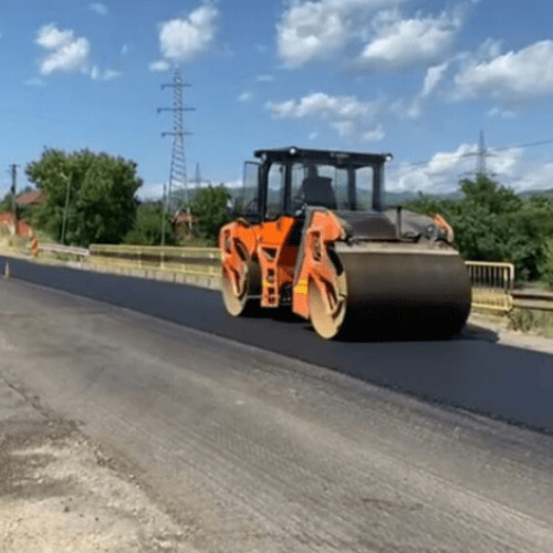 Continuare a lucrărilor de reabilitare pe drumul național 10 în județul Buzău