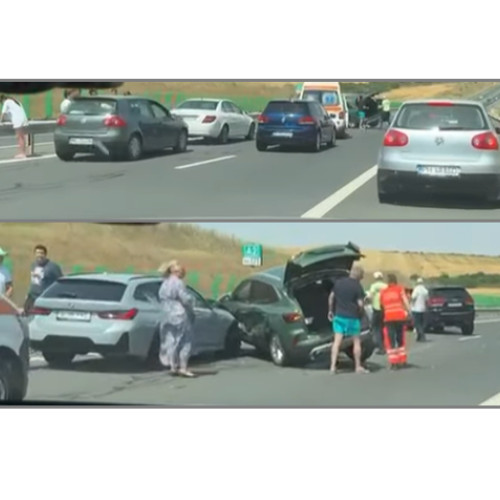 accident grav pe autostrada A2 din județul Constanța