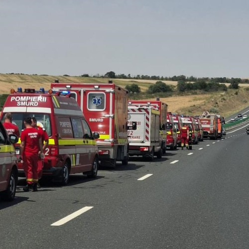 Accident grav pe autostrada A2 în județul Constanța