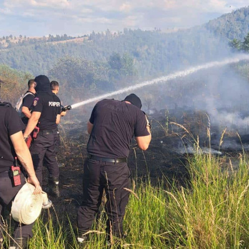 ISU Alba avertizează asupra riscului crescut de incendii din cauza temperaturilor ridicate