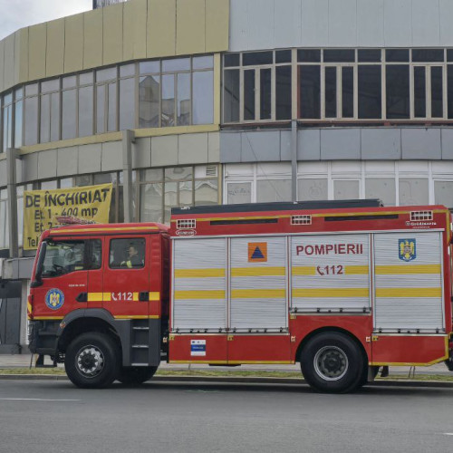 Incendiu într-un apartament din Tomis Nord