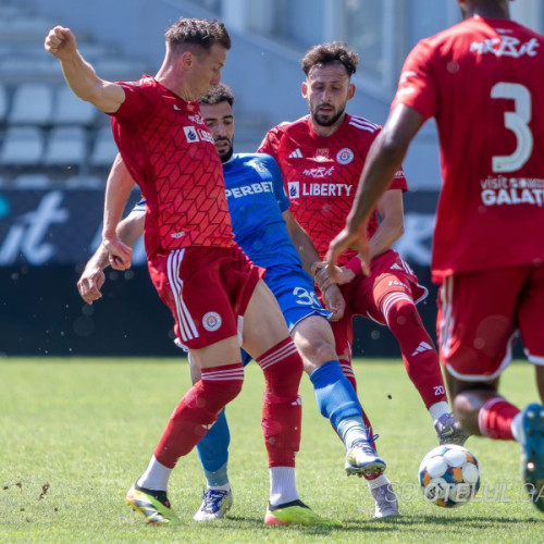 Otelul Galati se confruntă cu probleme în centrul apărării după plecarea lui Nikola Stevanovici