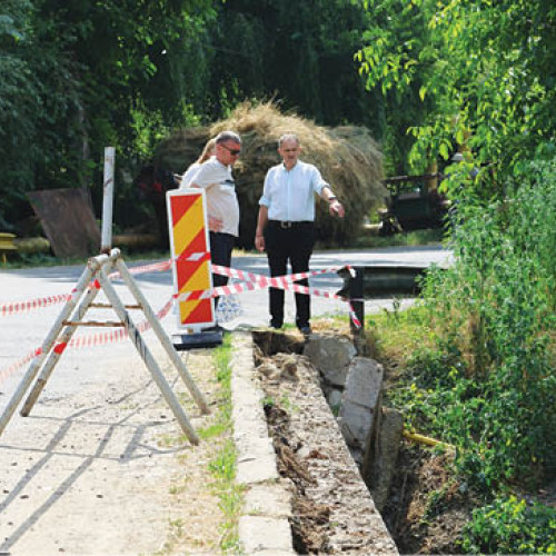 Pod avariat în comuna Ceptura după noaptea de vineri spre sâmbătă