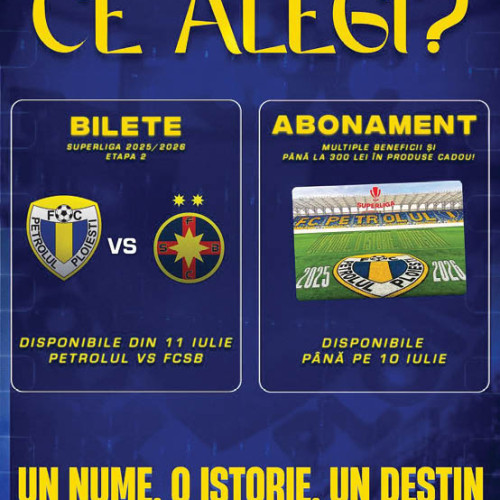 Petrolul Ploiești pregătește revenirea pe stadionul "Ilie Oană" cu un meci important