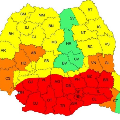 Valul de caniculă se extinde în mai multe zone ale țării începând de luni dimineață