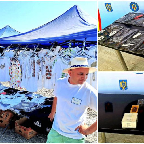 Tineri prinși de jandarmi în Târgu Ocna pentru vânzare de produse contrafăcute