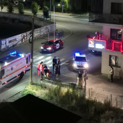 accident rutier în Florești, județul Cluj, pe strada Cetăței