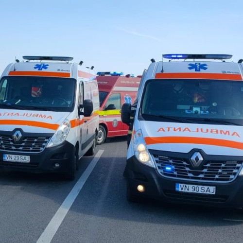 accident rutier pe dn2 e85 în vrancea