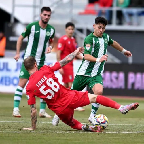 Chindia Târgoviște nu a reușit să se impună în meciul amical cu Concordia Chiajna