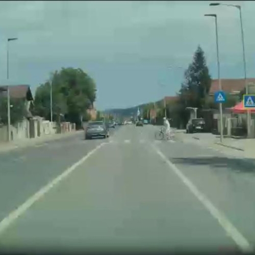 incident grav la intrarea în Florești: șofer care nu a oprit pentru pieton