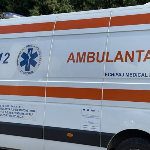 Două persoane rănite într-un accident în Constanța