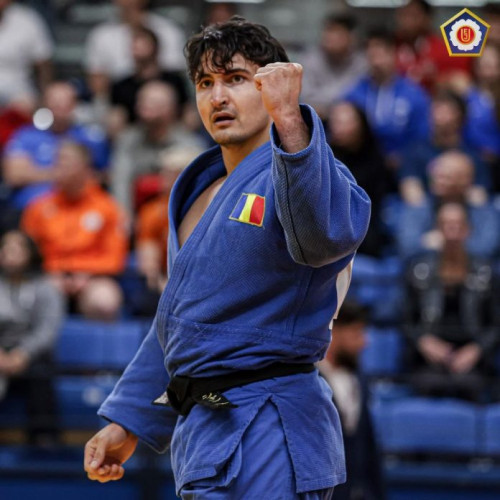 Vlad Visan a câștigat medalia de aur la openul european de judo