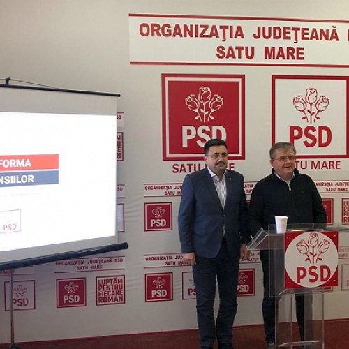 Prezentarea Novei Legi a Pensiilor de către liderii PSD din Satu Mare