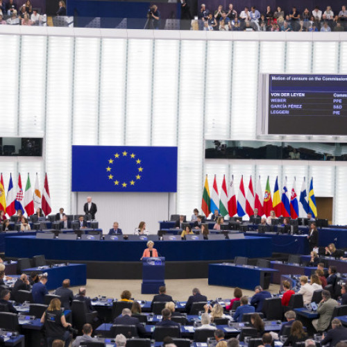 Ursula von der Leyen își apără reputația în fața motiunii de cenzură la Parlamentul European